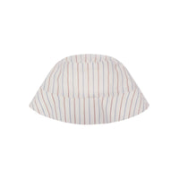 Organic Cotton Bucket Hat - Vacation Stripe Childrens Hat from Jamie Kay Australia