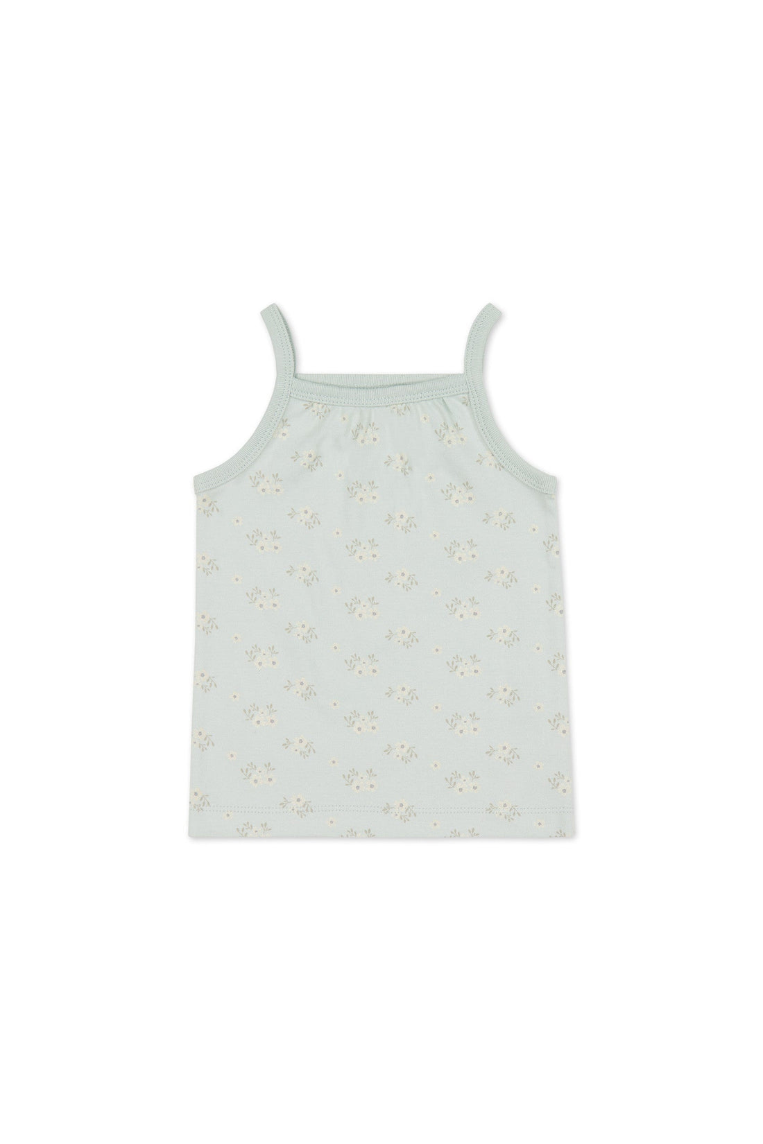 Organic Cotton Casey Top - Rose Floral Smoke Childrens Top from Jamie Kay Australia