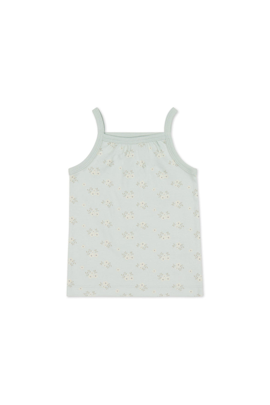 Organic Cotton Casey Top - Rose Floral Smoke Childrens Top from Jamie Kay Australia
