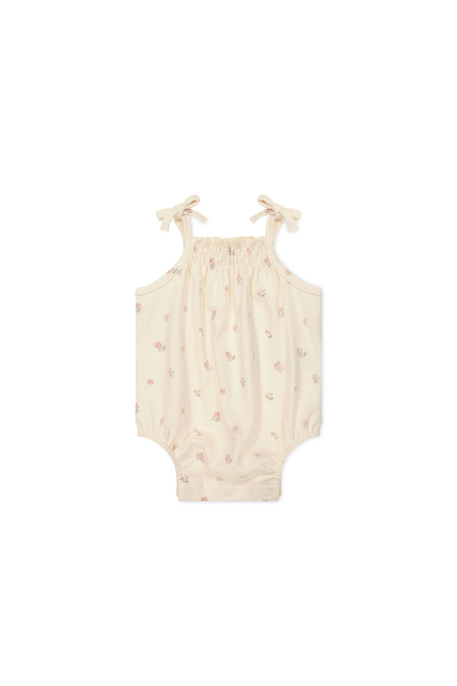 Organic Cotton Cassie Playsuit - Meredith Egret Childrens Playsuit from Jamie Kay Australia