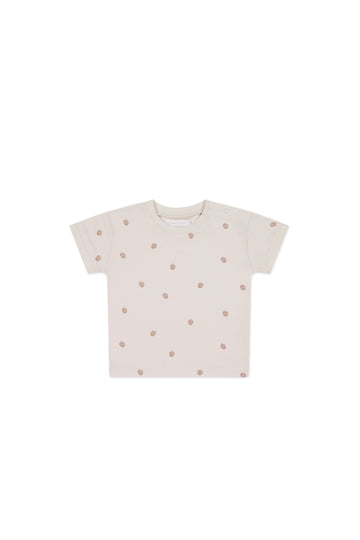 Organic Cotton Eddie Tee - Acorns Tofu Childrens Top from Jamie Kay Australia