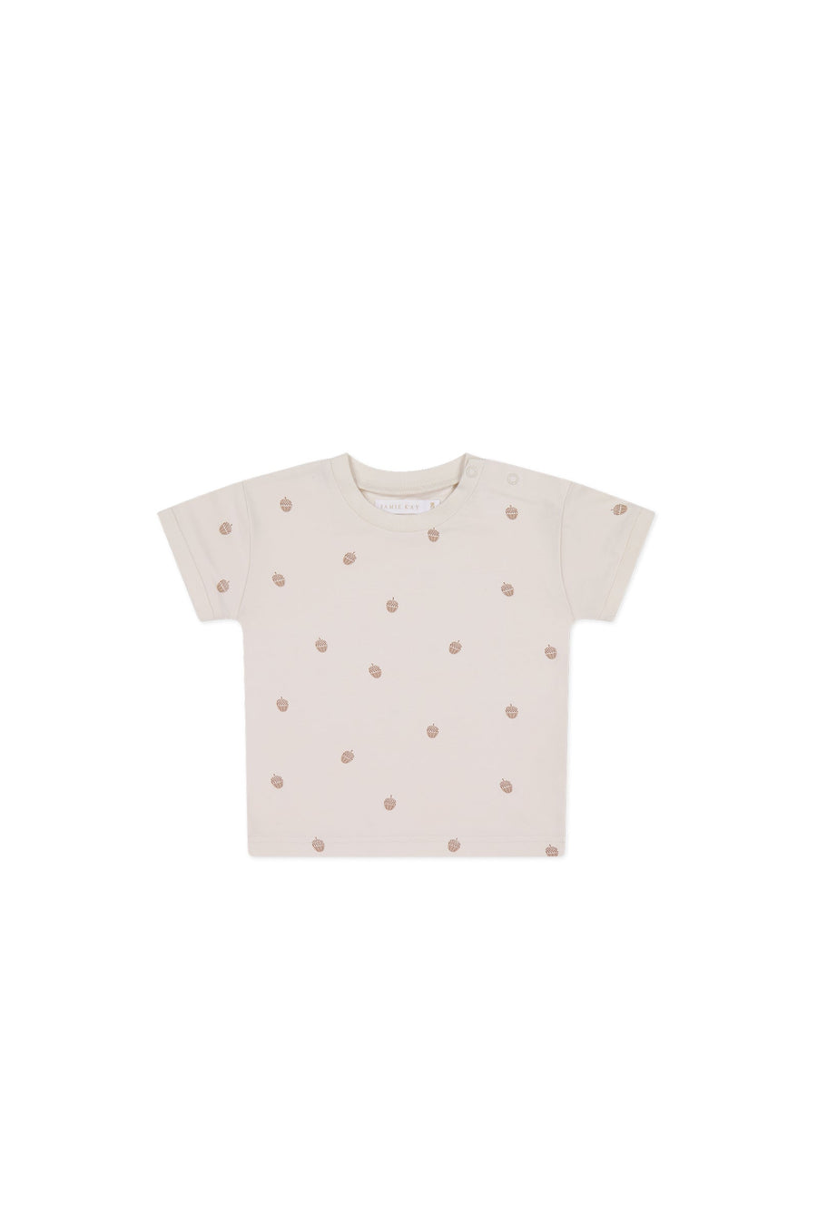 Organic Cotton Eddie Tee - Acorns Tofu Childrens Top from Jamie Kay Australia