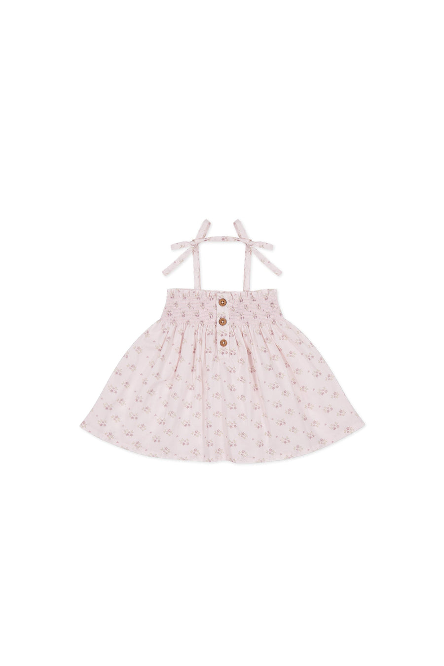 Organic Cotton Ellie Top - Rose Floral Pink Childrens Top from Jamie Kay Australia