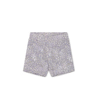 Organic Cotton Everyday Bike Short - April Lilac Childrens Short from Jamie Kay Australia