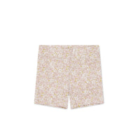 Organic Cotton Everyday Bike Short - Chloe Lilac Childrens Short from Jamie Kay Australia