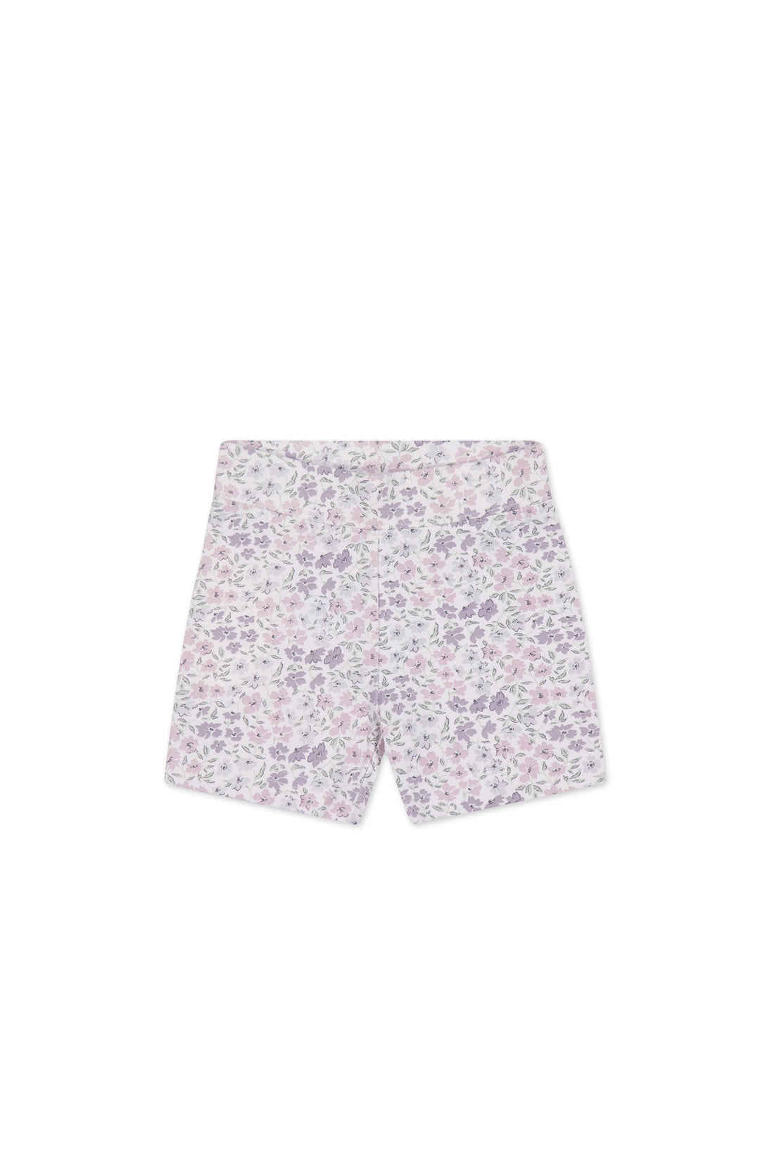 Organic Cotton Everyday Bike Short - Fifi Lilac Childrens Short from Jamie Kay Australia