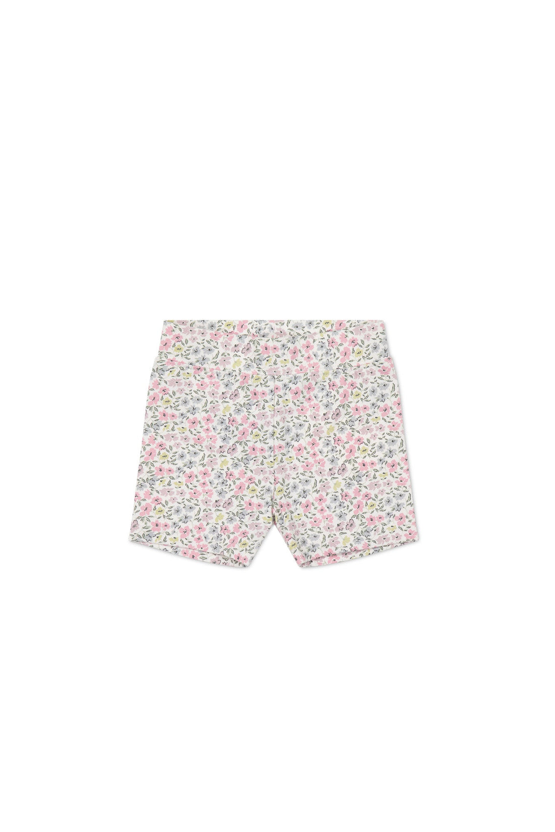 Organic Cotton Everyday Bike Short - Fifi Mini Slightly Pink Childrens Short from Jamie Kay Australia