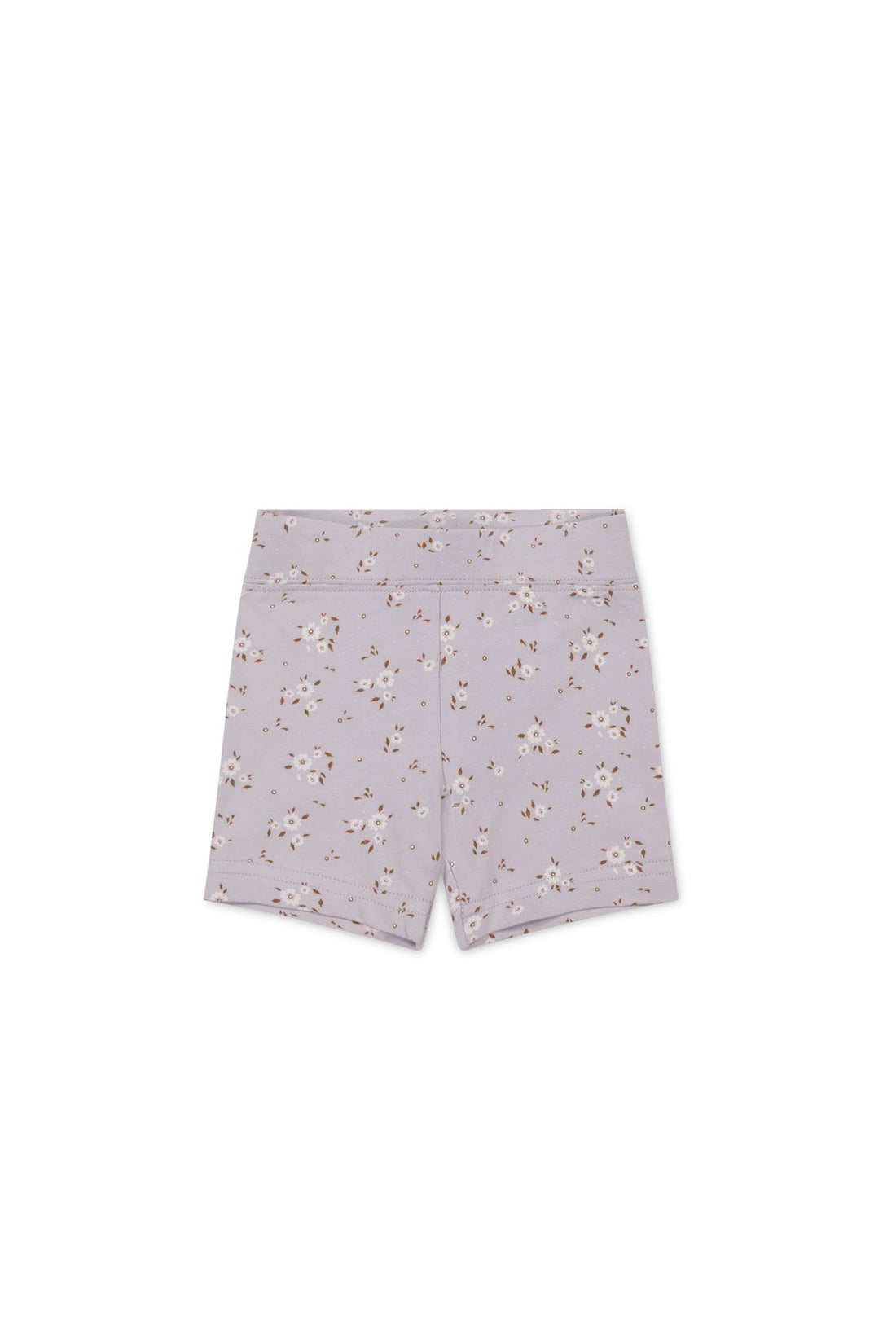 Organic Cotton Everyday Bike Short - Lulu Bloom Iris Childrens Short from Jamie Kay Australia