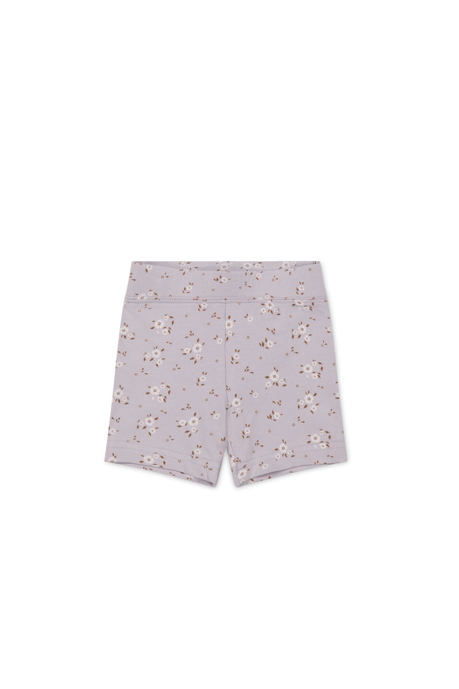 Organic Cotton Everyday Bike Short - Lulu Bloom Iris Childrens Short from Jamie Kay Australia