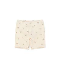 Organic Cotton Everyday Bike Short - Meredith Egret Childrens Short from Jamie Kay Australia