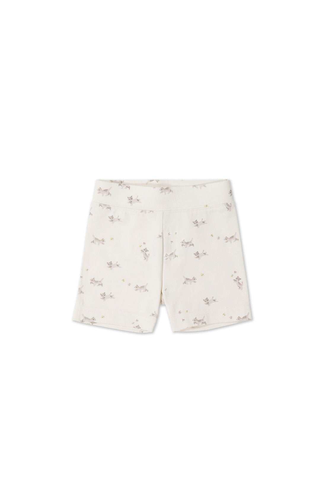 Organic Cotton Everyday Bike Short - Playful Kittens Childrens Short from Jamie Kay Australia