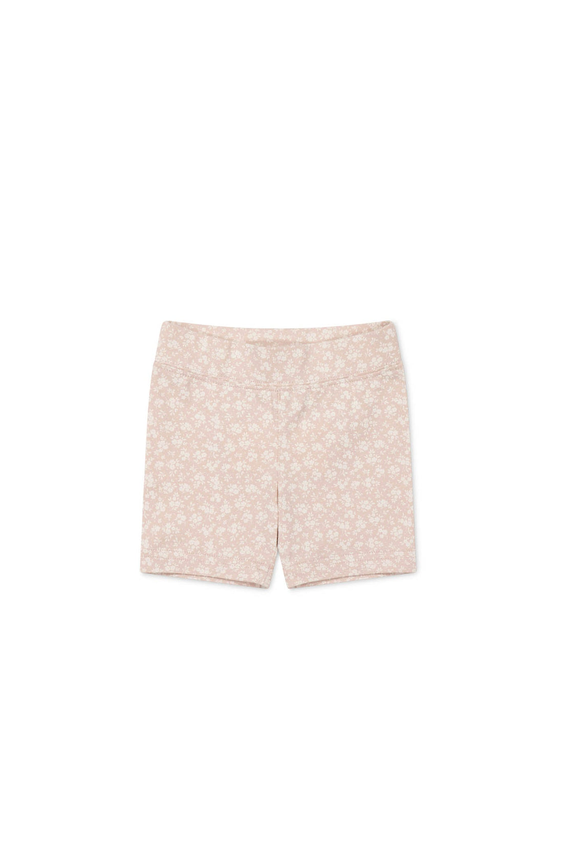 Organic Cotton Everyday Bike Short - Rosalie Field Rose Childrens Short from Jamie Kay Australia