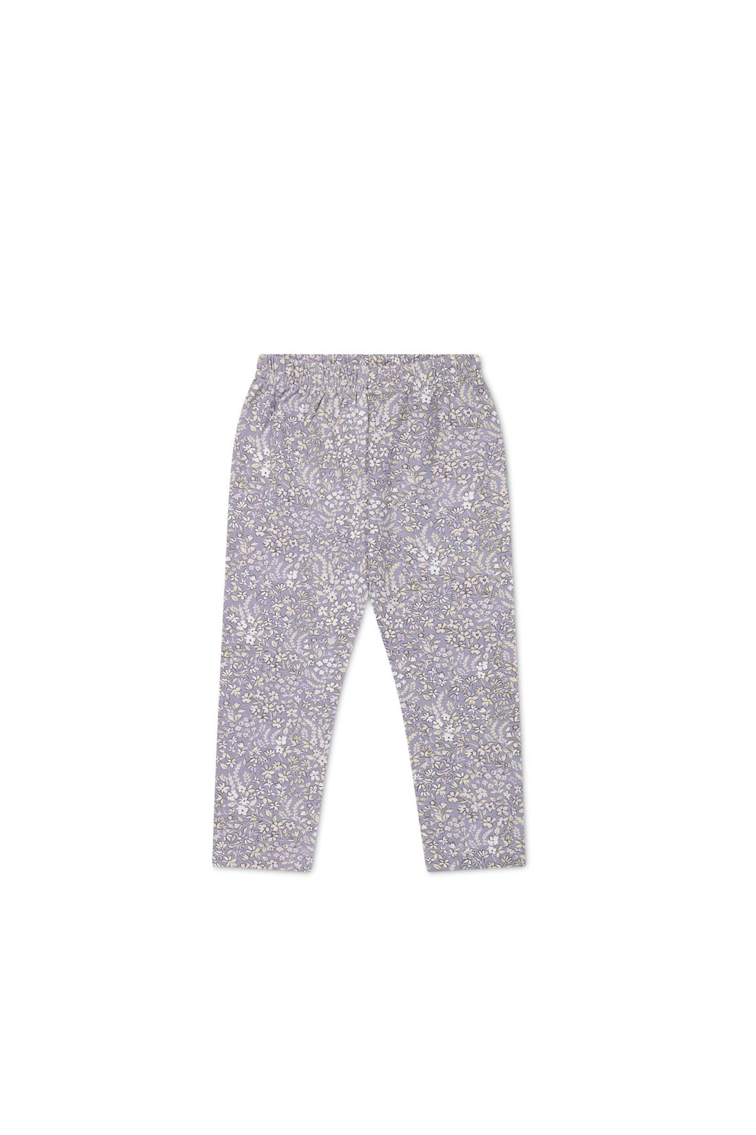 Organic Cotton Everyday Legging - April Lilac Childrens Legging from Jamie Kay Australia