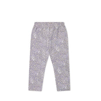 Organic Cotton Everyday Legging - April Lilac Childrens Legging from Jamie Kay Australia