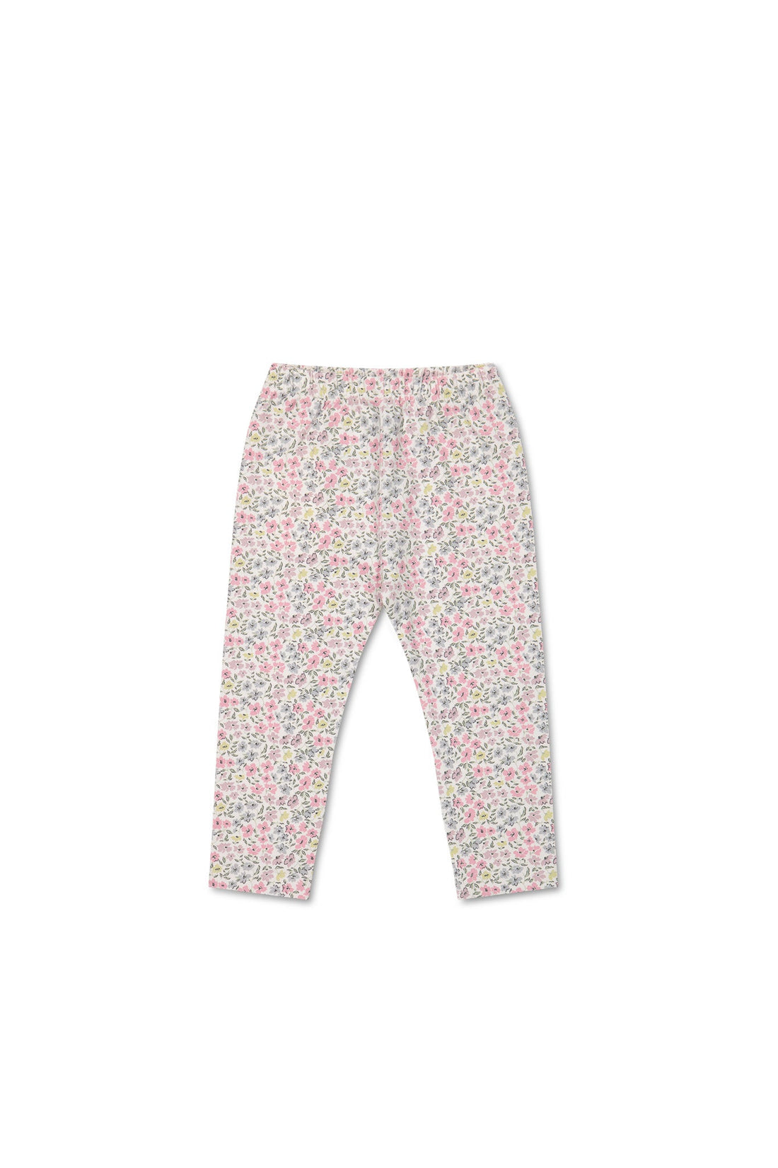 Organic Cotton Everyday Legging - Fifi Mini Slightly Pink Childrens Legging from Jamie Kay Australia