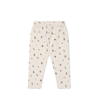 Organic Cotton Everyday Legging - Foraging Friends Childrens Legging from Jamie Kay Australia