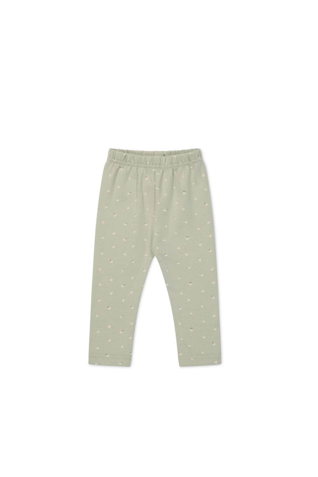 Organic Cotton Everyday Legging - Fresh Apples Abbey Stone Childrens Legging from Jamie Kay Australia