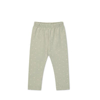 Organic Cotton Everyday Legging - Fresh Apples Abbey Stone Childrens Legging from Jamie Kay Australia