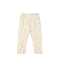 Organic Cotton Everyday Legging - Meredith Egret Childrens Legging from Jamie Kay Australia