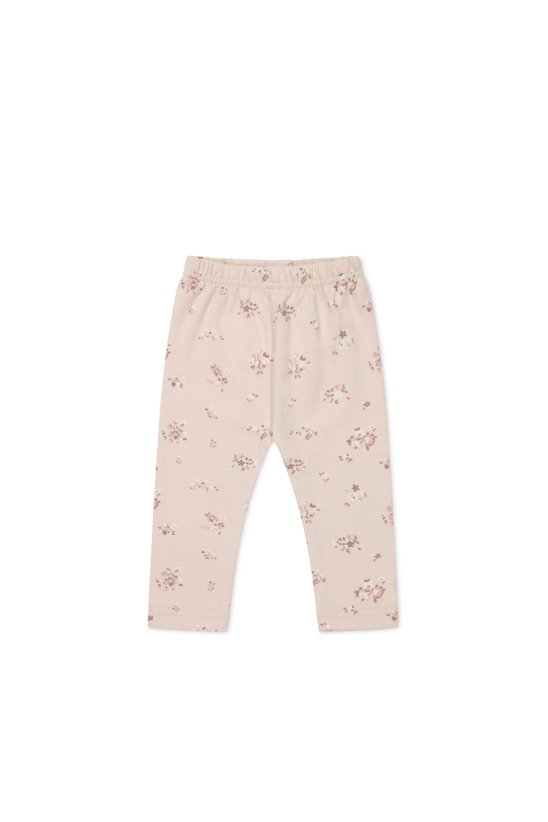 Organic Cotton Everyday Legging - Petite Fleur Soft Peony Childrens Legging from Jamie Kay Australia