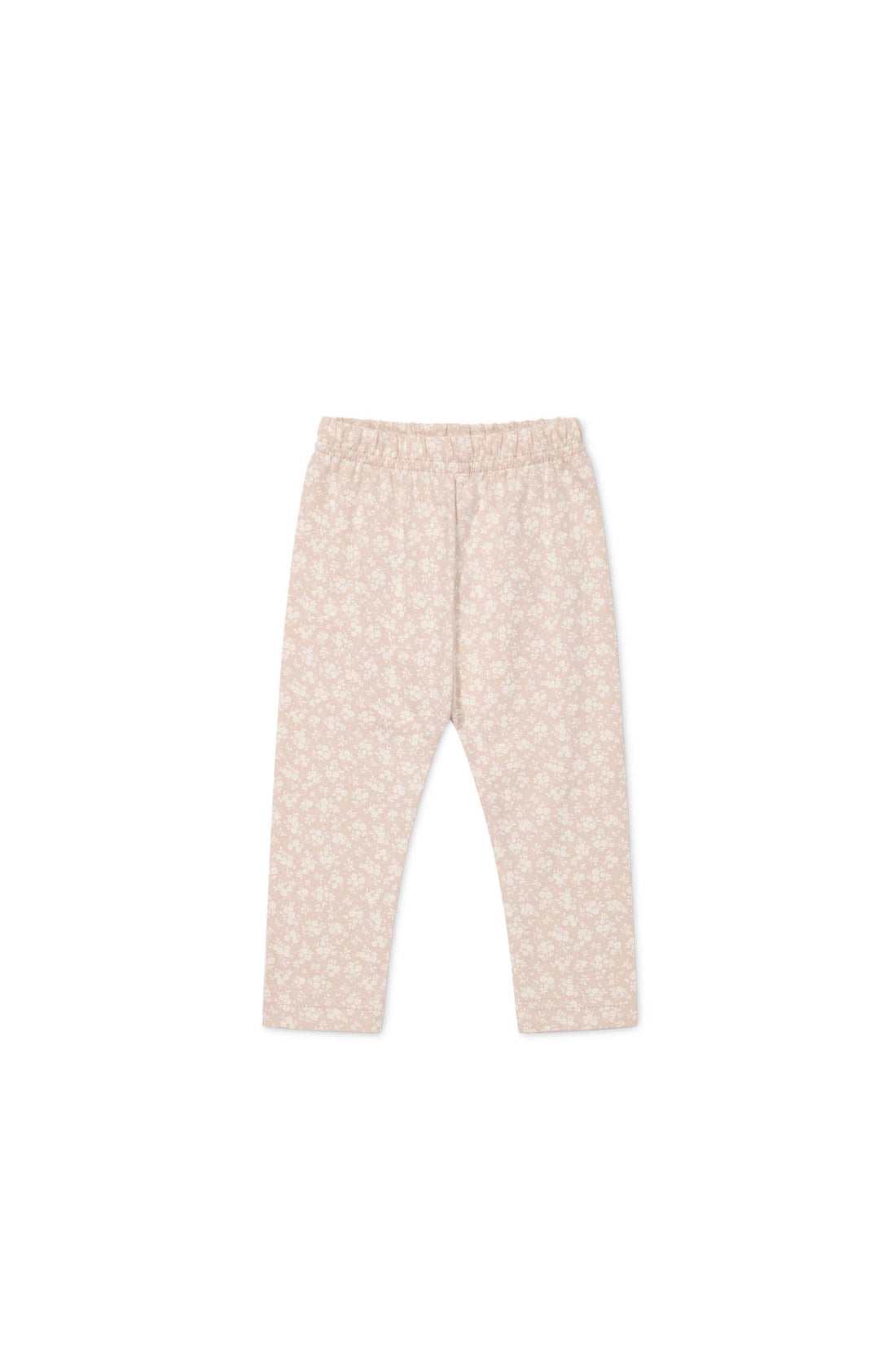 Organic Cotton Everyday Legging - Rosalie Field Rose Childrens Legging from Jamie Kay Australia