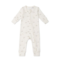 Organic Cotton Frankie Onepiece - Playful Kittens Childrens Onepiece from Jamie Kay Australia