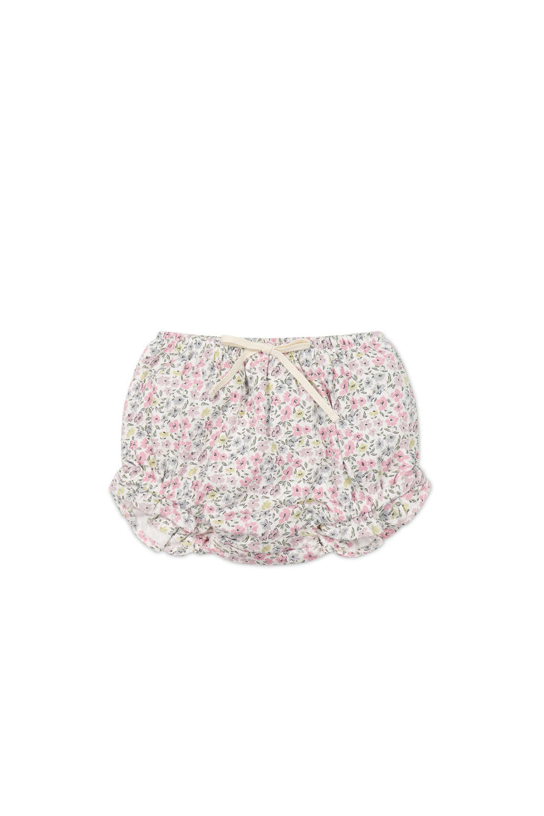 Organic Cotton Frill Bloomer - Fifi Mini Slightly Pink Childrens Bloomer from Jamie Kay Australia