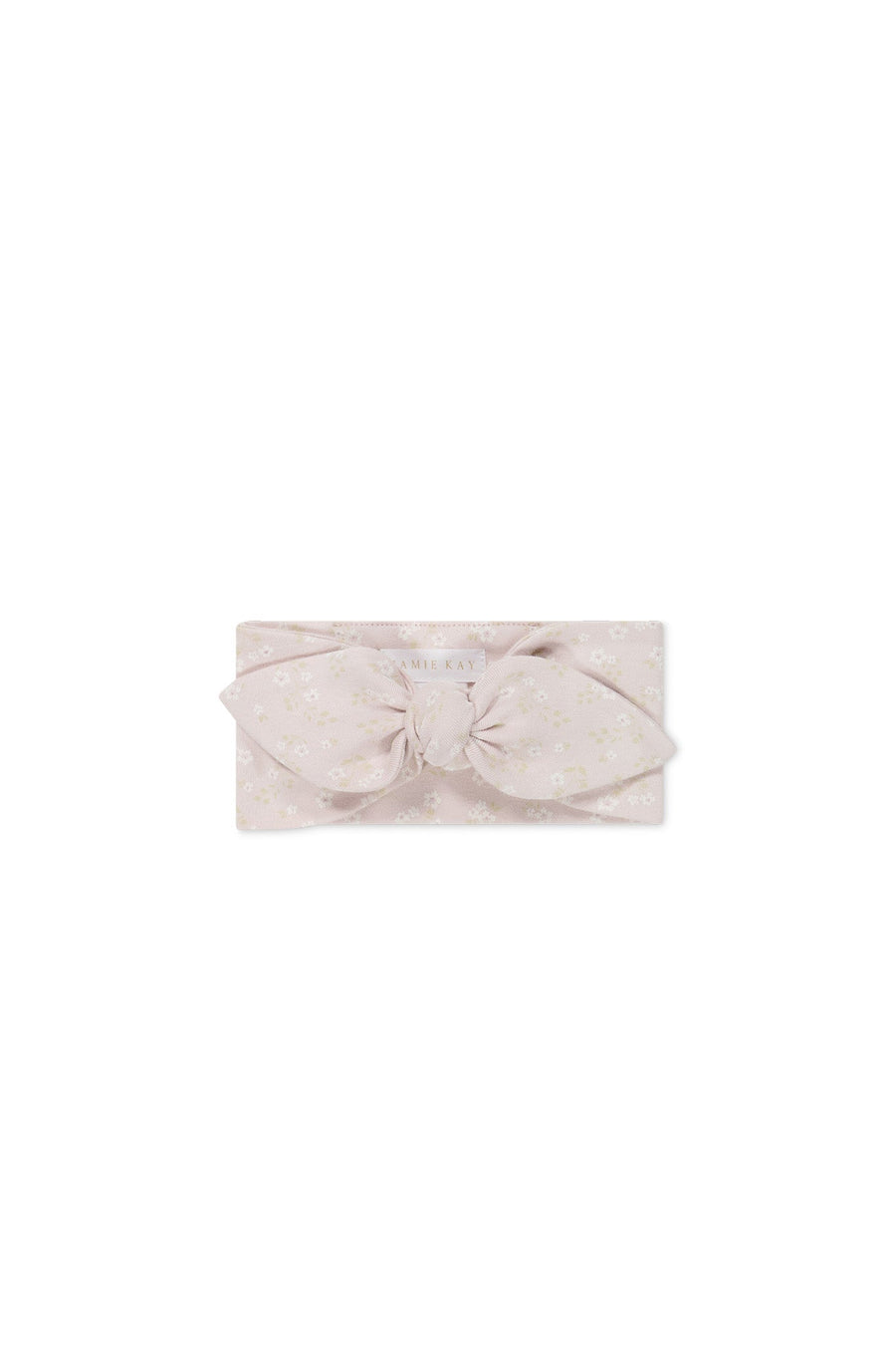 Organic Cotton Headband - Addie Lilac Childrens Headband from Jamie Kay Australia