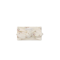 Organic Cotton Headband - Goldie Bouquet Egret Childrens Headband from Jamie Kay Australia