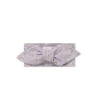 Organic Cotton Headband - Lulu Bloom Iris Childrens Headband from Jamie Kay Australia