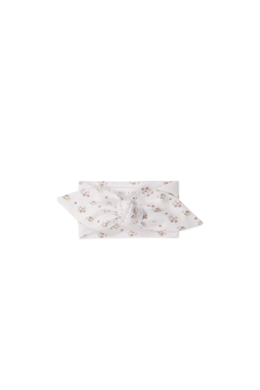 Organic Cotton Headband - Rose Floral Pink Childrens Headband from Jamie Kay Australia
