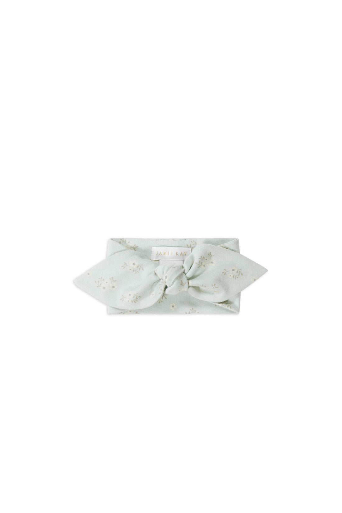 Organic Cotton Headband - Rose Floral Smoke Childrens Headband from Jamie Kay Australia