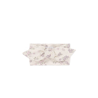 Organic Cotton Headband - Selena Tofu Childrens Headband from Jamie Kay Australia