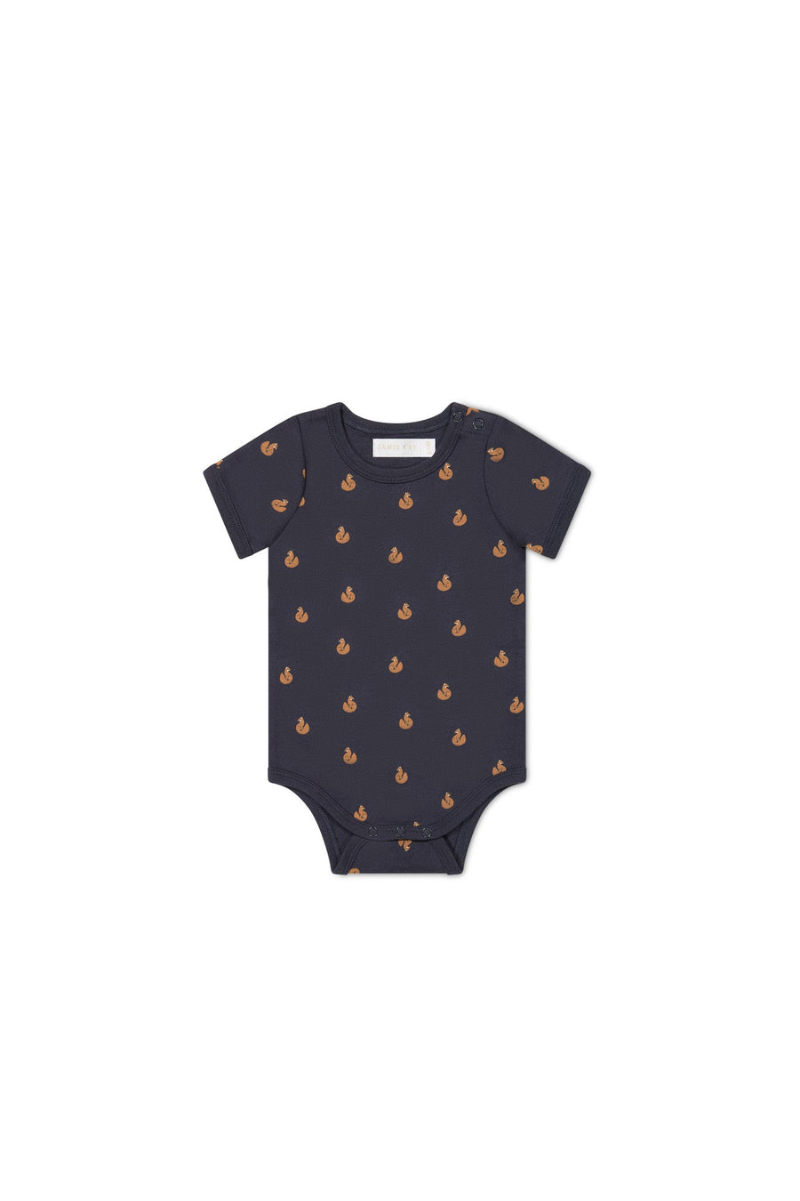 Organic Cotton Hudson Short Sleeve Bodysuit - Fox Cubs Constellation Childrens Bodysuit from Jamie Kay Australia