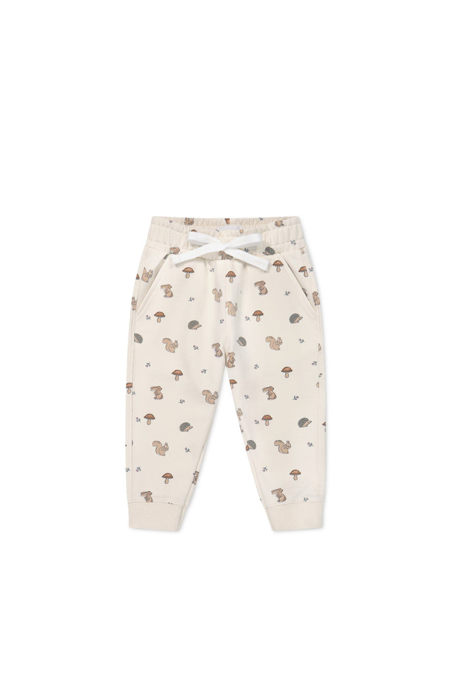 Organic Cotton Jalen Track Pant - Woodland Friends Childrens Pant from Jamie Kay Australia