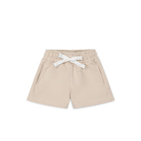 Organic Cotton Jalen Short - Soft Sand Childrens Short from Jamie Kay Australia