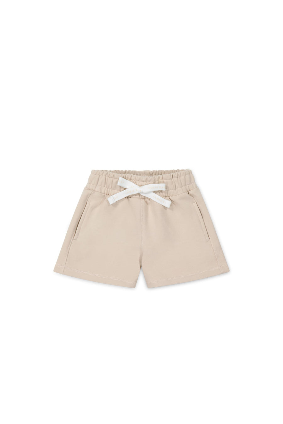 Organic Cotton Jalen Short - Soft Sand Childrens Short from Jamie Kay Australia