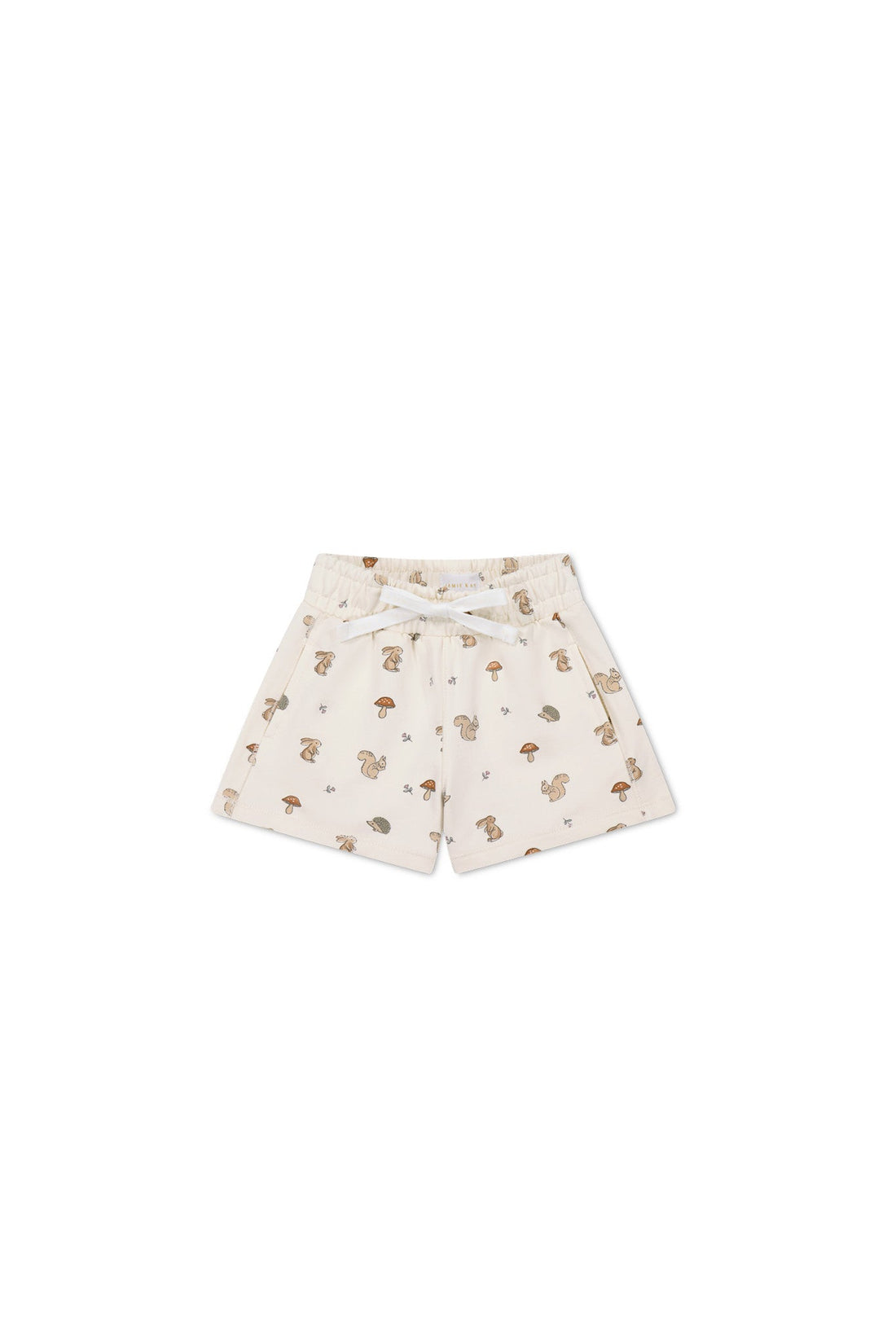 Organic Cotton Jalen Short - Woodland Friends Childrens Short from Jamie Kay Australia