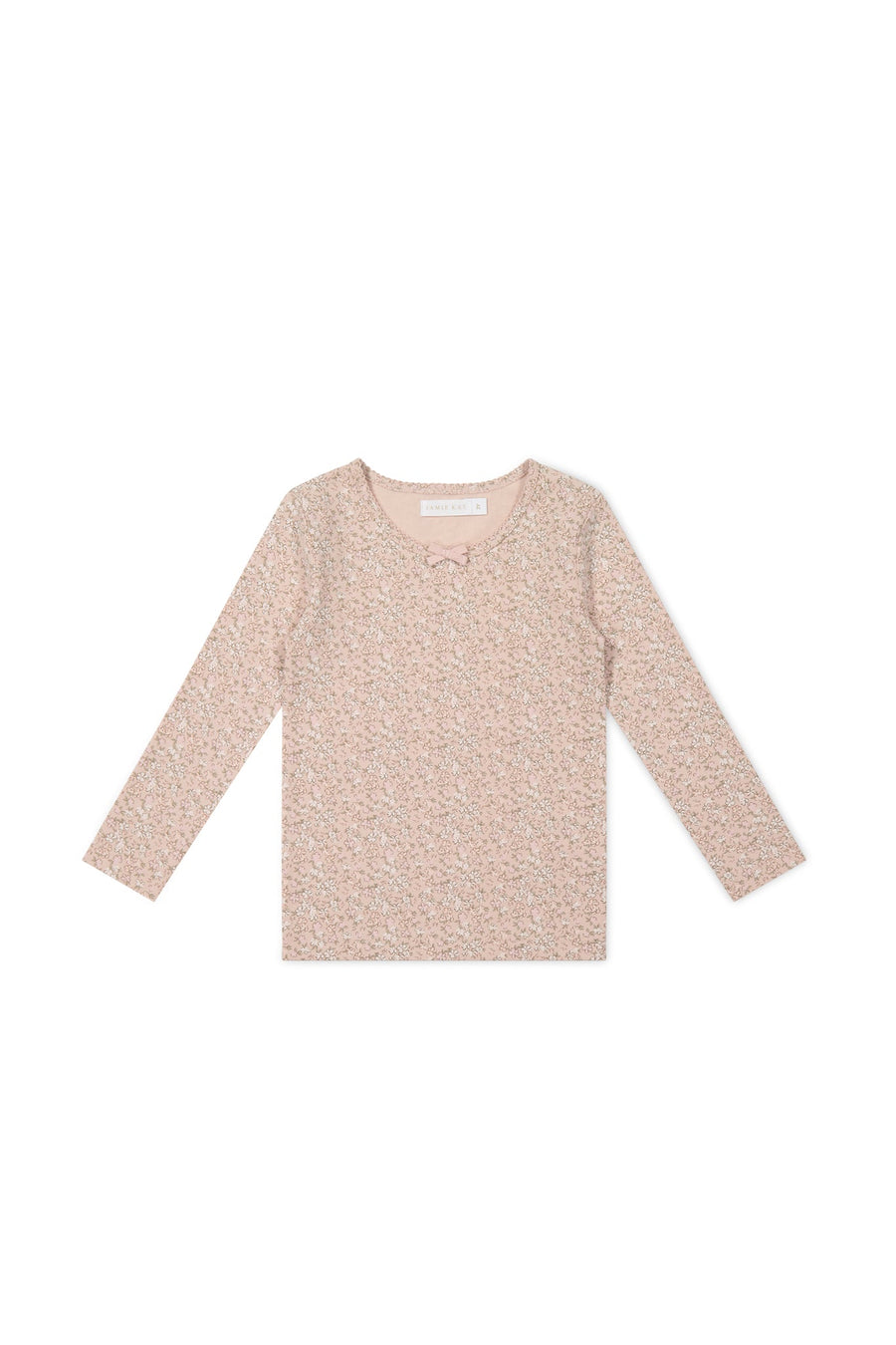 Organic Cotton Long Sleeve Top - Amber Rose Childrens Top from Jamie Kay Australia