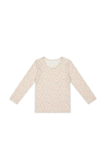 Organic Cotton Long Sleeve Top - Emmy Egret Childrens Top from Jamie Kay Australia