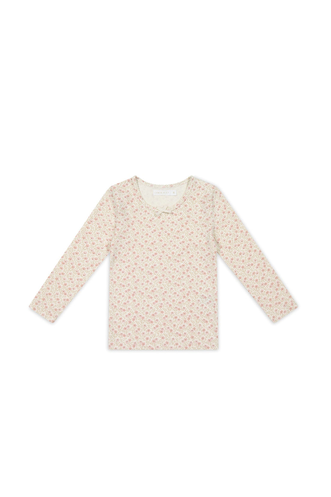 Organic Cotton Long Sleeve Top - Emmy Egret Childrens Top from Jamie Kay Australia