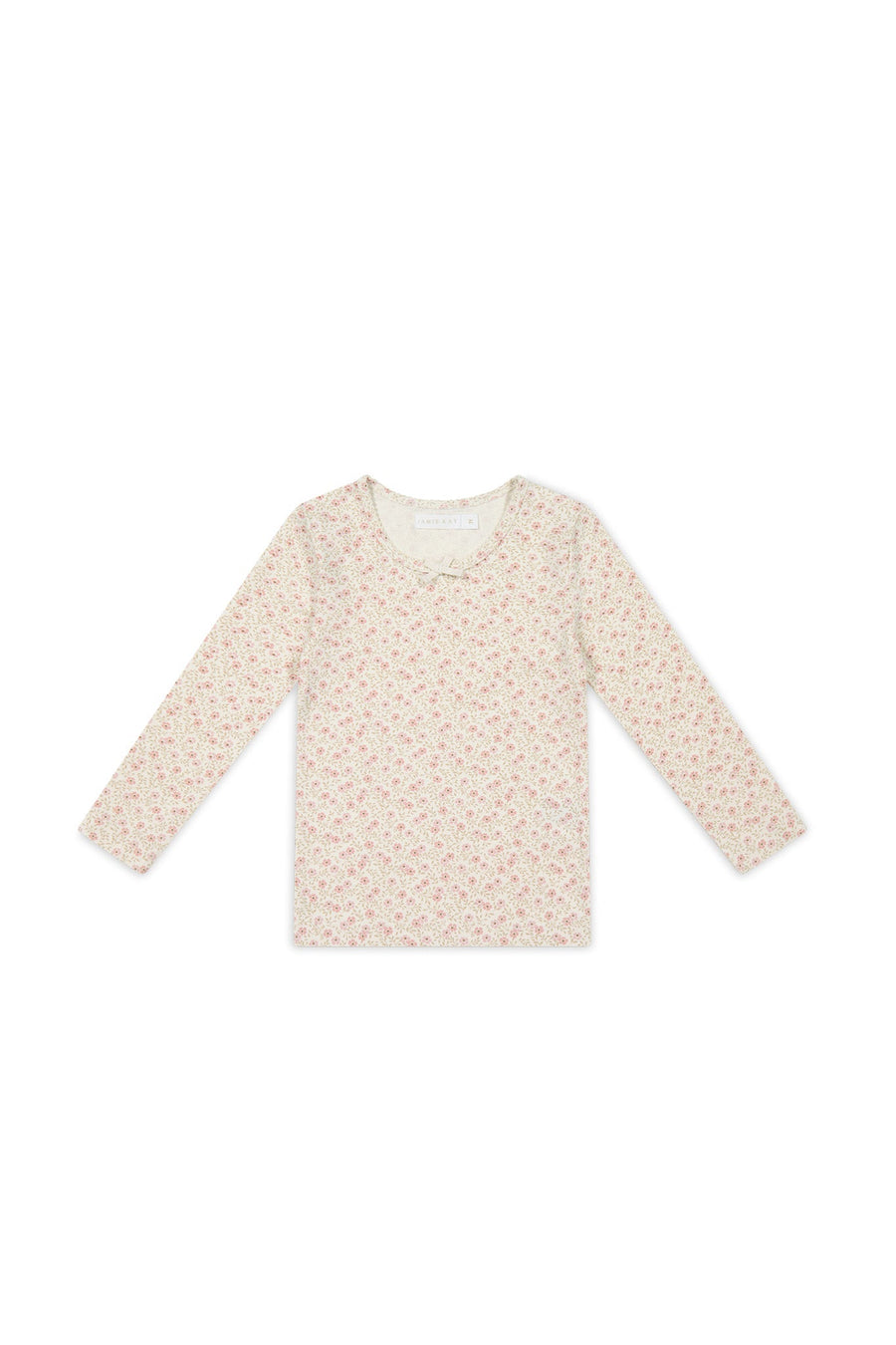 Organic Cotton Long Sleeve Top - Emmy Egret Childrens Top from Jamie Kay Australia