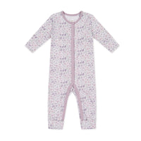 Organic Cotton Maple Onepiece - Fifi Lilac Childrens Onepiece from Jamie Kay Australia