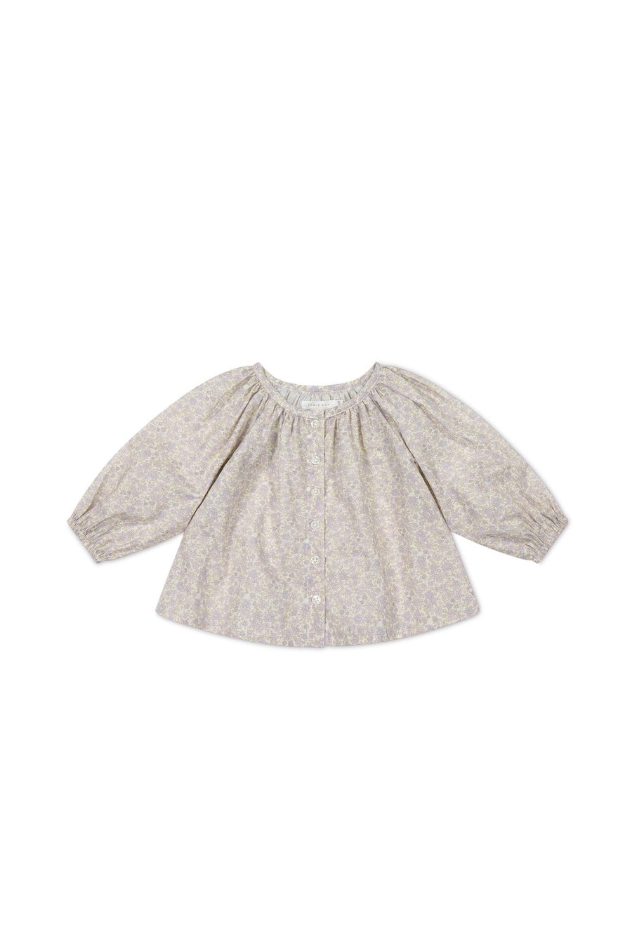 Organic Cotton Martha Top - Chloe Lavender Childrens Top from Jamie Kay Australia