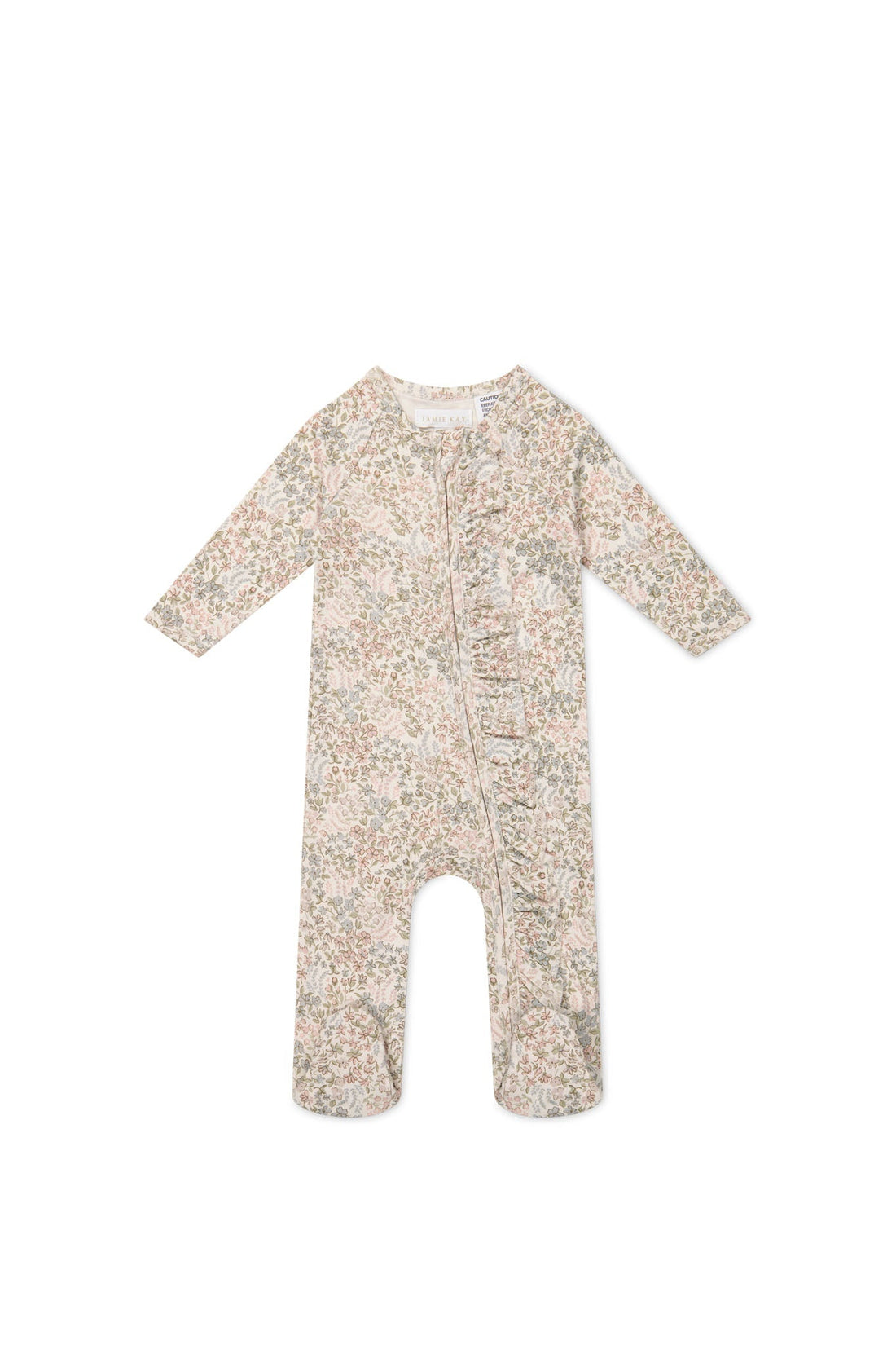 Organic Cotton Melanie Onepiece - April Glacier Childrens Onepiece from Jamie Kay Australia