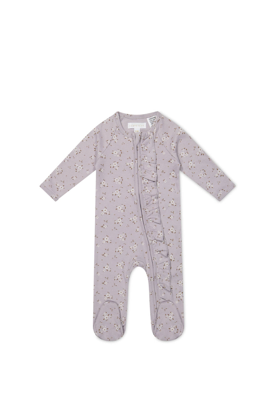 Organic Cotton Melanie Onepiece - Lulu Bloom Iris Childrens Onepiece from Jamie Kay Australia