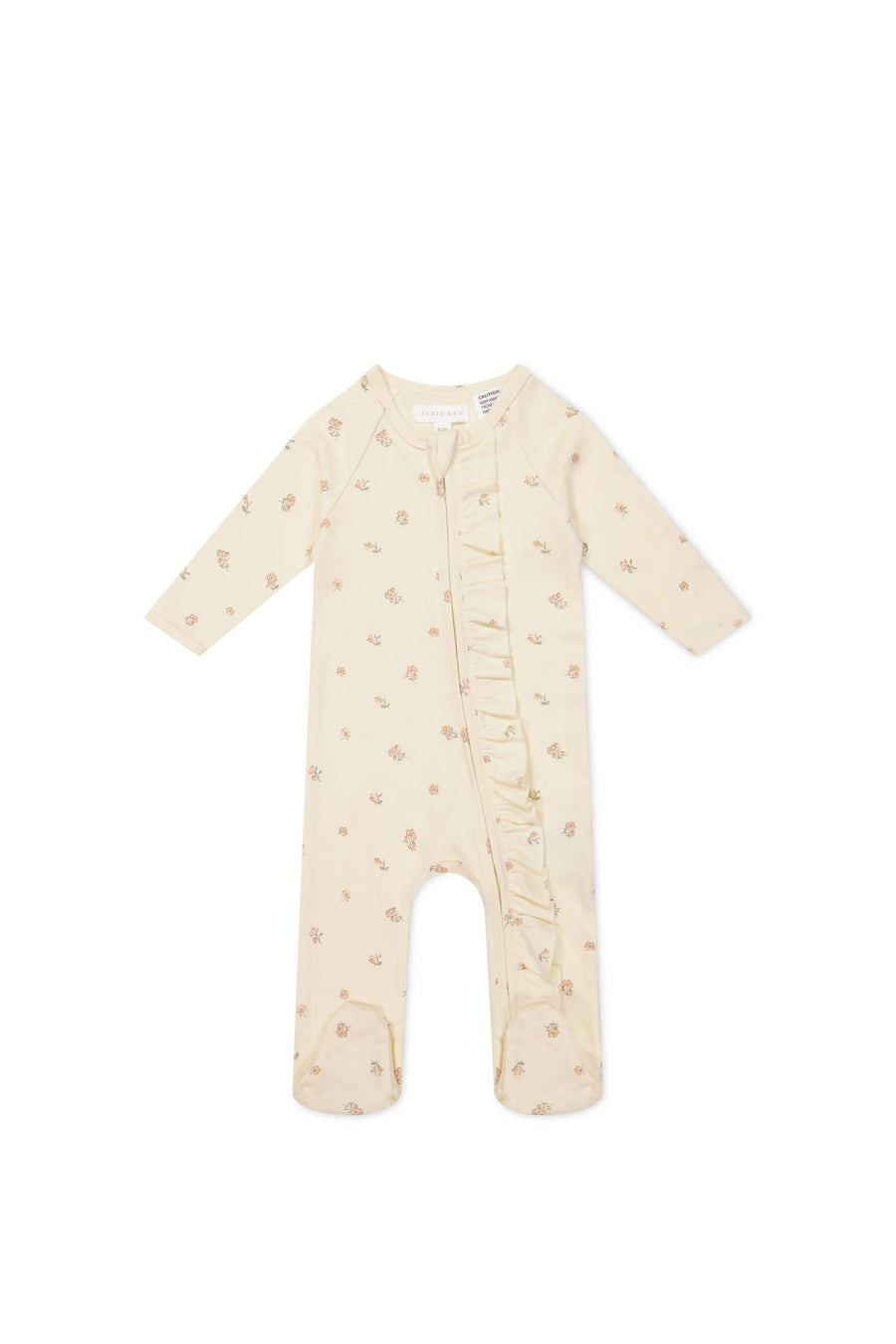 Organic Cotton Melanie Onepiece - Meredith Egret Childrens Onepiece from Jamie Kay Australia