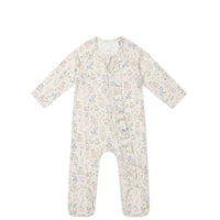 Organic Cotton Melanie Onepiece - Moons Garden Lavender Childrens Onepiece from Jamie Kay Australia