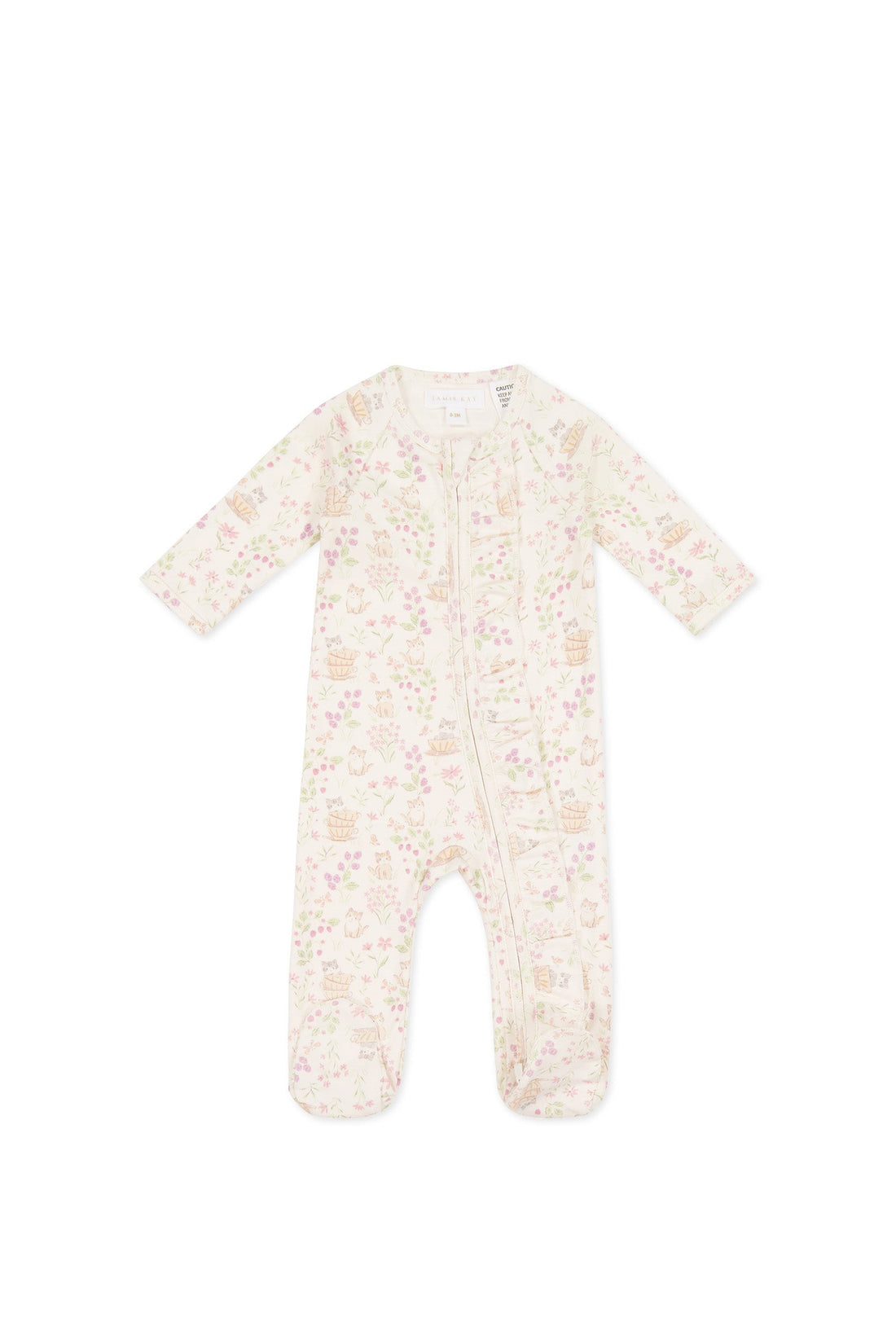 Organic Cotton Melanie Onepiece - Moons Garden Childrens Onepiece from Jamie Kay Australia