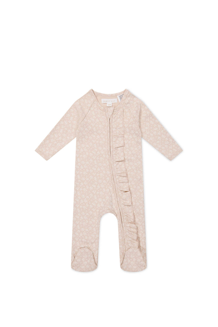 Organic Cotton Melanie Onepiece - Rosalie Field Rose Childrens Onepiece from Jamie Kay Australia